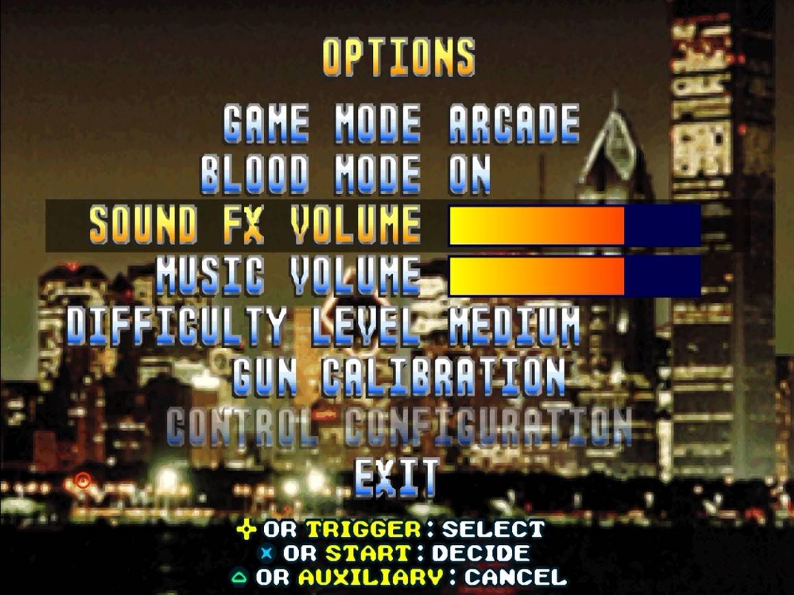 Lethal Enforcers 1 & 2 - геймплей игры на PlayStation